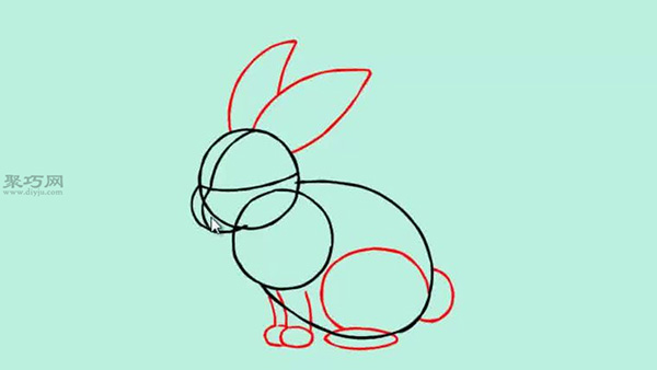 写实风格的小白兔的画法步骤