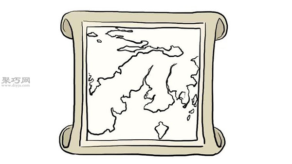 手工绘制地图方法步骤 教你如何制作手绘地图