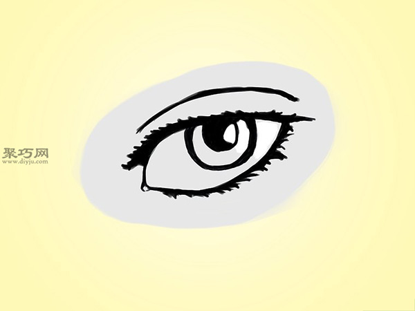 素描如何画真实眼睛 5