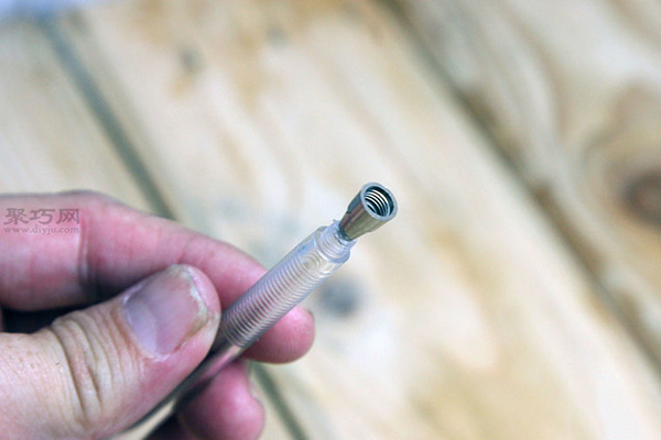用笔壳如何做烟斗教程 空笔壳手工制作方法 3