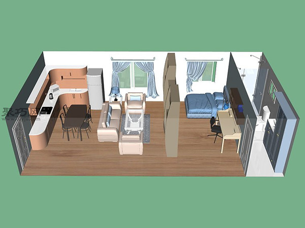 單身公寓怎么裝修好看實用 如何布置單身公寓