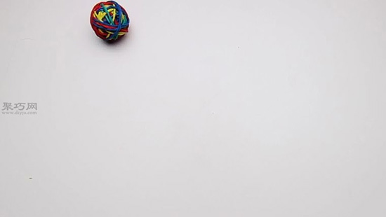 DIY橡皮筋球教程详解 自制橡皮筋弹力球玩具
