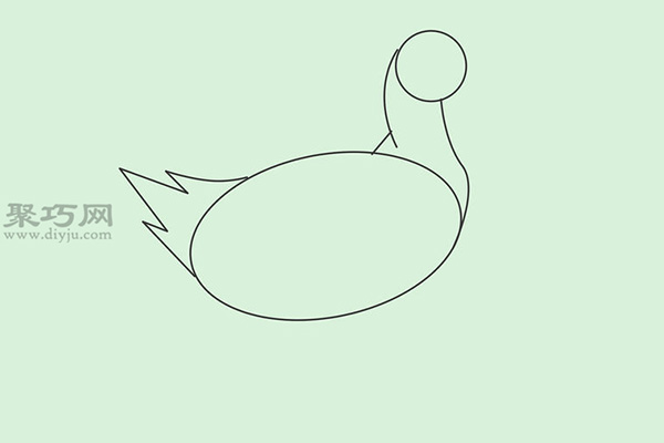 简笔画小鸭子的步骤图解 10
