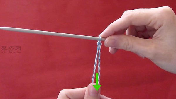 編織怎樣打滑結 編織教程圖解