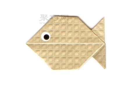 折纸金鱼折纸方法