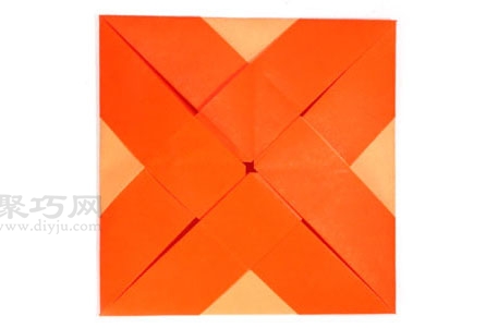 折纸花型信封怎么折