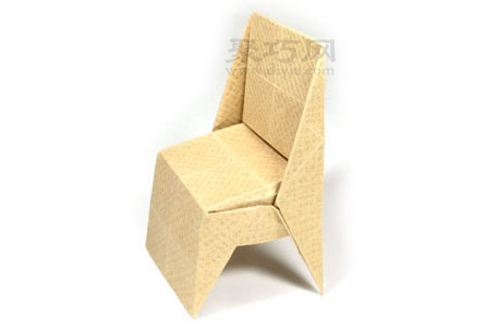 高级折纸椅子图解教程