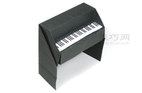折纸立体钢琴折纸教程