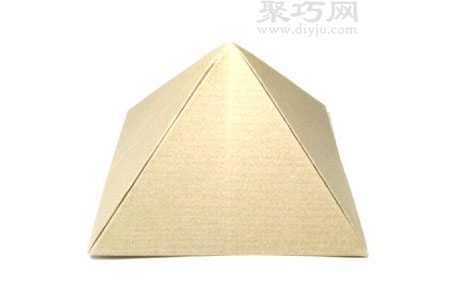 金字塔折紙折法圖解