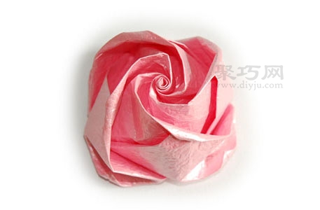 折紙裝飾玫瑰花折紙方法