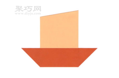小帆船折紙步驟圖解 非常簡單的兒童折紙帆船