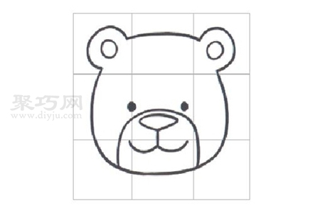 如何画小熊好看又简单 小熊简笔画教程