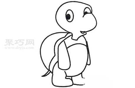 乌龟怎么画 乌龟简笔画画法