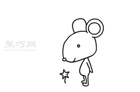 如何画小老鼠简单又漂亮 小老鼠简笔画画法