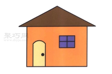 房子怎么畫才好看 房子簡筆畫步驟