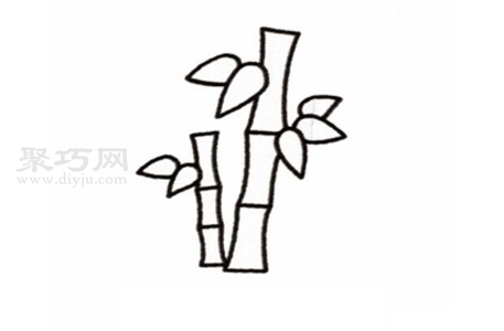 竹子如何畫好看又簡單 來學竹子簡筆畫畫法