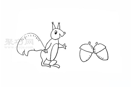 如何畫小松鼠最簡單 來學小松鼠簡筆畫步驟