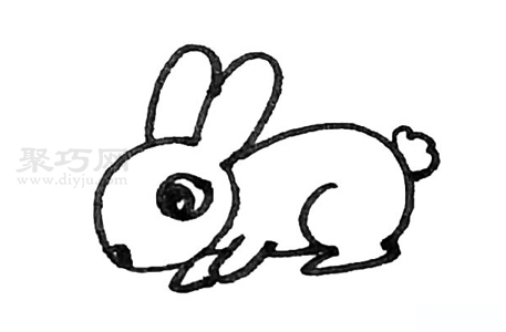 怎么畫小兔子簡單又漂亮 一步一步教你畫小兔子簡筆畫