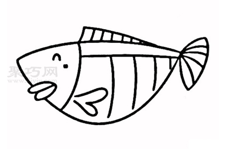 如何画小鱼简单又漂亮 小鱼简笔画教程