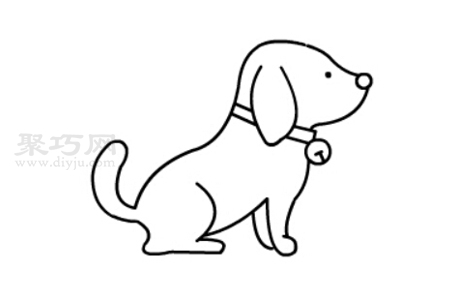 兒童畫小狗狗如何畫 小狗狗簡筆畫步驟
