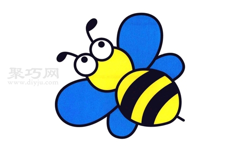 怎么画忙碌的小蜜蜂简笔画简单又漂亮