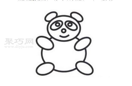 如何畫熊貓最簡單 熊貓簡筆畫步驟