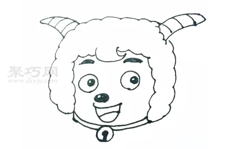 如何畫喜羊羊最簡單 來看喜羊羊簡筆畫畫法