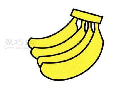 小朋友畫香蕉如何畫 一步一步教你畫香蕉簡筆畫