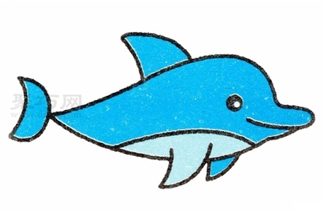 海豚怎么画最简单 一步一步教你画海豚简笔画