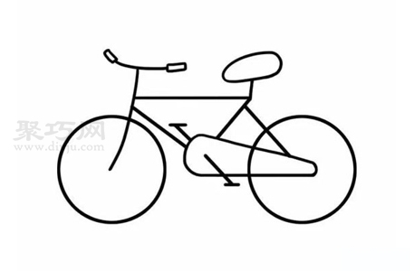 自行車怎么畫好看又簡單 一步一步教你畫自行車簡筆畫