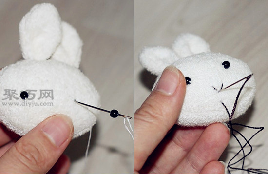 DIY兔耳朵發帶教程