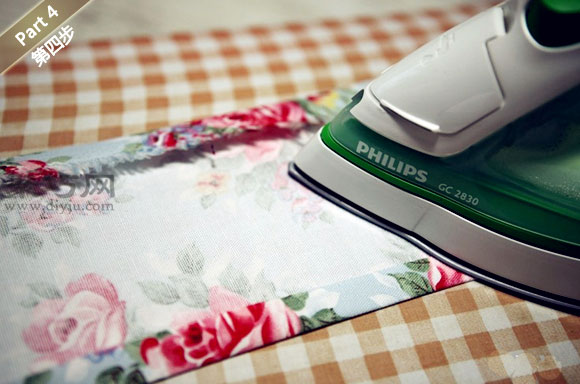 如何DIY挂巾 手工制作玫瑰花纹的毛巾挂