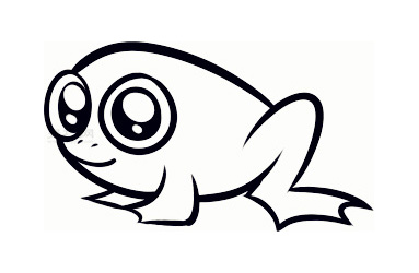 幼兒簡筆畫青蛙的畫法 教你如何畫青蛙簡筆畫