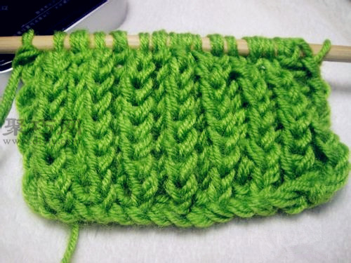 雙元寶針粗毛線織圍巾教程 教你怎么織圍巾起針