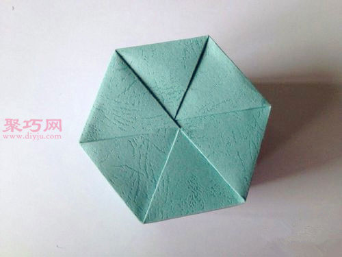 折长方形盒子部分:
