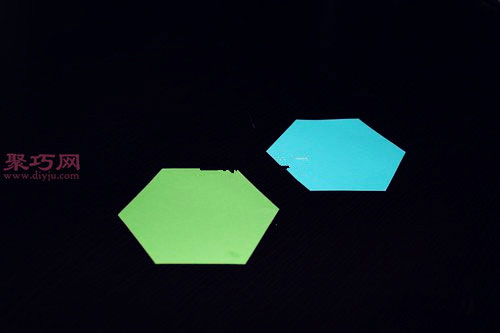 正方形折紙折六邊形折法圖解 告訴你正六邊形怎么折 