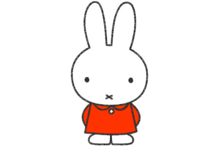米菲兔的画法步骤 教你怎么画米菲兔简笔画