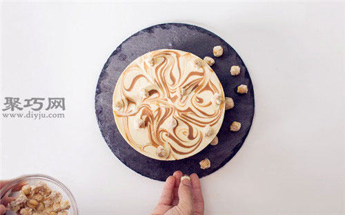 六寸朗姆酒榛子芝士蛋糕做法 超簡單芝士蛋糕做法