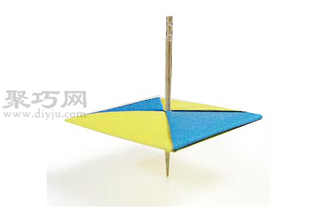 折纸陀螺的折法图解教程 教你怎么折纸陀螺