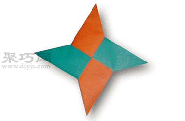 手工折紙紙飛鏢教程 紙飛鏢的折法圖解