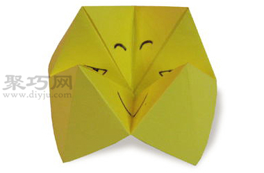 手工折纸百变表情教程 百变表情的折法图解