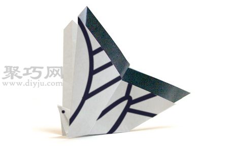 手工折纸燕尾蝶教程 燕尾蝶的折法图解