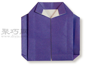 外套折纸教程图解 来学如何折纸外套