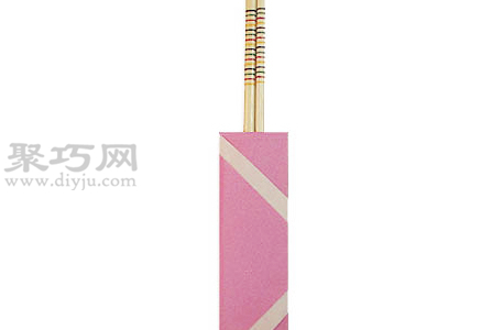 手工折紙筷子袋教程 筷子袋的折法圖解