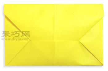 手工折紙簡單信封步驟圖解 折紙簡單信封的折法