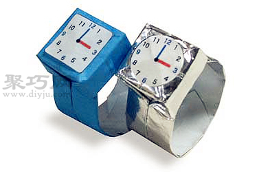 手表折紙教程圖解 來學如何折紙手表