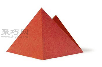 小山的折法图解 教你怎么折纸小山