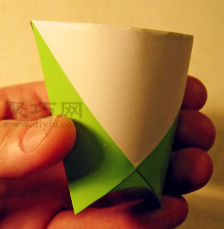 如何折纸薯条纸盒子 折纸扁盒子图解教程