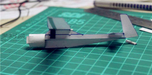 滑翔機的制作圖紙 滑翔機折法圖解教程