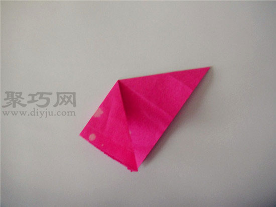 幼儿园大班折纸教案:折纸七星瓢虫 七星瓢虫的折法
